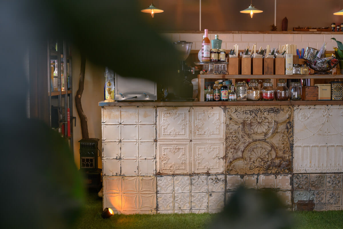 引きのティンパネルの画像